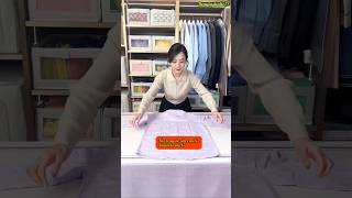 Master Shirt Folding 2 Quick Styles shorts fashion foldingclothes viralshort [upl. by Nedearb]