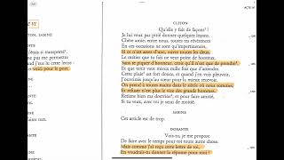 Corneille  Le Menteur  acte 4  scène 6  lecture [upl. by Chin]