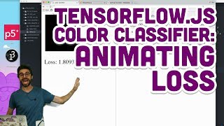 711 TensorFlowjs Color Classifier Animating Loss [upl. by Raphael]