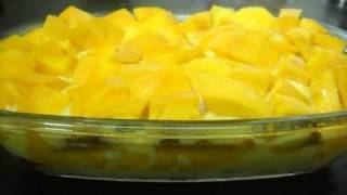 Mango Trifle dessert recipe [upl. by Haseefan]