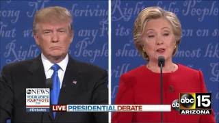 FULL Fiery Presidential Debate  Donald Trump vs Hillary Clinton [upl. by Riella877]