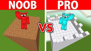 NOOB vs PRO NAJWIĘKSZA WIEŻA w Minecraft [upl. by Nhguav237]