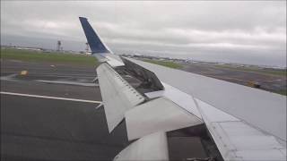 Onboard Boeing 767 300 flaps aileronspoilers in action [upl. by Ytak]