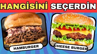 Hangisini Tercih Edersin Abur Cubur Yiyecek ve İçecekler 🍔🍕 [upl. by Corrine140]