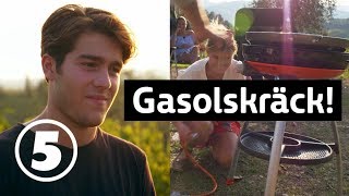 Wahlgrens värld  Benjamin Ingrosso är livrädd för gasol [upl. by Anuayek]