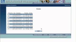 Checking Your Grades  Brookdale Community College Counseling [upl. by Akirdnas]