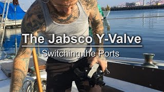 Changing the Ports on a Jabsco YValve Marine Head Diverter [upl. by Riay]