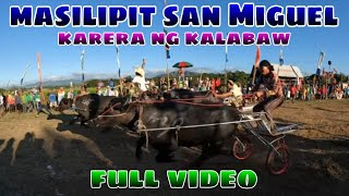 masalipit san Miguel Bulacan karera ng kalabaw full video [upl. by Publus705]