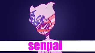 Senpai animation meme countryhumans 13 [upl. by Jake749]