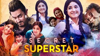 Secret Superstar Full HD l Aamir Khan Zaira Wasim Raj Arjun  Fact amp Review 1080p HD [upl. by Yekcor]