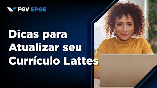 Dicas para Atualizar seu Currículo Lattes [upl. by Danziger]