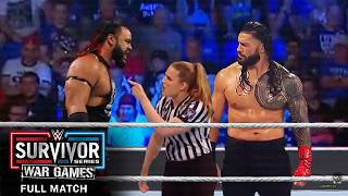 Roman Reigns vs Jacob Fatu Survivor Series 2024  Buried Alive Match [upl. by Celle]