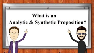 AnalyticSynthetic Distinction Explained [upl. by Adnohrahs664]