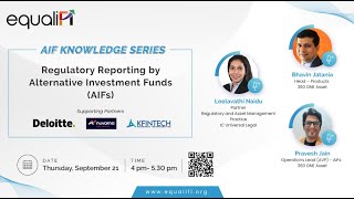 Regulatory Reporting by Alternative Investment Funds AIFs [upl. by Ytsur]