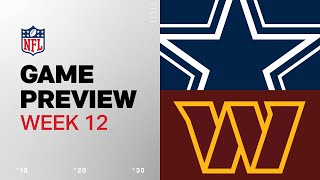 Dallas Cowboys vs Washington Commanders  2024 Week 12 Game Preview [upl. by Stimson412]