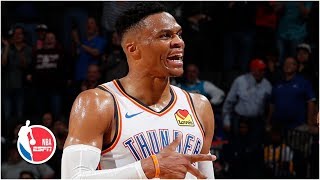 Russell Westbrook makes NBA history with 202020 game  Thunder vs Lakers  NBA Highlights [upl. by Mannie807]