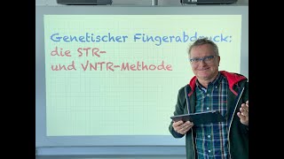 Der genetische Fingerabdruck die STR und VNTRMethode mit Übungsaufgabe [upl. by Navak832]