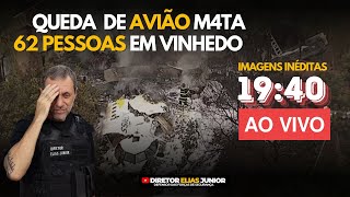 Queda de avião mata 62 pessoas em Vinhedo  SP diretor [upl. by Chun820]