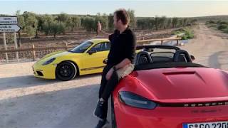 2019 Porsche 718 Boxster T and Cayman T  First Drive Test Video Review [upl. by Blanca]