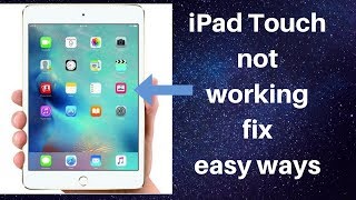 All iPad touch not working fix [upl. by Jennine]