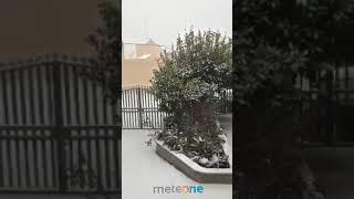 Temporale di neve Ceglie Messapica Salento  Puglia  4 Gennaio 2019 [upl. by Ahmar]