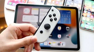 How To Connect Nintendo JoyCons To iPads [upl. by Chandos]