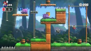 Mario vs Donkey Kong Mario Donkey Kong Jungle Level 22 [upl. by Ahsinam]