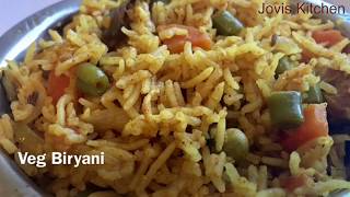 Veg biryani  How to make Vegetable biryani without using pressure cooker [upl. by Enotna]