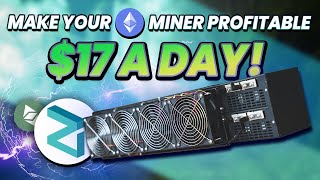 Make Your Ethereum Miners Profitable Again  17 A DAY In Passive Income [upl. by Atwater811]