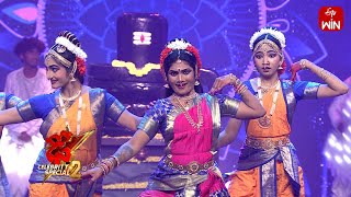 Bharata Vedamuga Song  Janu Lyri Performance  Dhee Celebrity Special2  21st November 2024  ETV [upl. by Ijat934]