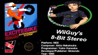 Excitebike NES Soundtrack  8BitStereo [upl. by Ahsela]