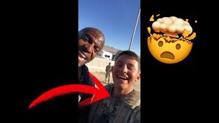 quotA Thousand milesquot Terry crews canta junto a un soldado su parte de la película [upl. by Novello]