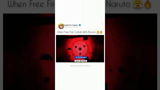 Naruto shipunden free fire geting coming soon freefire popular tranding shortvideos [upl. by Naujak]