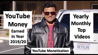 माझं यूट्यूब वरील उत्पन्न  YouTube Money Youtube Income Google Adsense [upl. by Sonstrom]