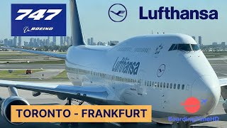 Lufthansa I Boeing 747400 I Economy Class I Trip Report [upl. by Amir]