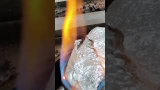 Roasted multani mitti deshi gas asmr satisfyingcrunchy satisfying shorts asmrfood trending [upl. by Slin]