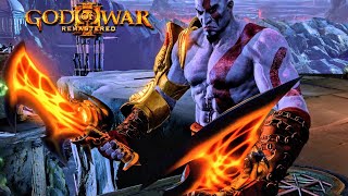 Kratos Getting All Weapons Scenes  God of War 3 Remastered [upl. by Guy]