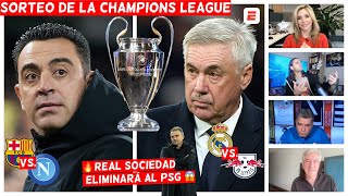 BARCELONA y REAL MADRID son favoritos en los octavos de final de CHAMPIONS League  Exclusivos [upl. by Refinney]