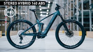 CUBE x BOSCH  Stereo Hybrid 140 ABS  CUBE Bikes Official [upl. by Lindeberg]