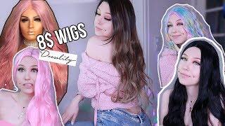 TRYING THE CHEAPEST WIGS FROM DRESSLILY 🔥 8 WIGS [upl. by Noivert]