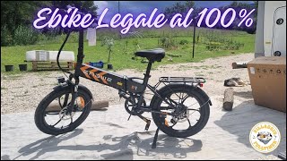 Engwe P1 Ebike Legale al 100 [upl. by Novello270]