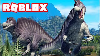 Dynamotitan amp Amphiceratops NOVIDADES Vida de Casal Spino  Prior Extinction  Roblox  BR [upl. by Alioz]