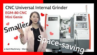 CNCUniversalInnenschleifer EGM80 CNC [upl. by Airdnassac]