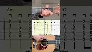 While My Guitar Gently Weeps  The Beatles Chords  Tab thebeatles guitarlesson guitarpractice [upl. by Airdnazxela]