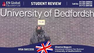 University of Bedfordshire visa success story [upl. by Osher145]