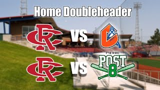 Post 22 Hardhats Doubleheader vs Casper Post 2 Oilers amp Pierre Post 8 Governors [upl. by Anastasio]