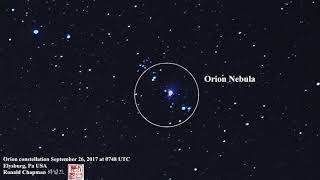 The Orion constellation [upl. by Shiller]