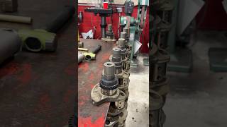 Duramax crankshaft repair that was supposed to be done at factory We fix it Correctly with a keyway [upl. by Alfi578]