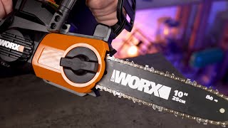 Worx Electric Chainsaw Unboxing [upl. by Eggleston]