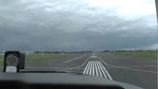 Bonanza V35B CGOSL Takeoff from StHubert [upl. by Naol]